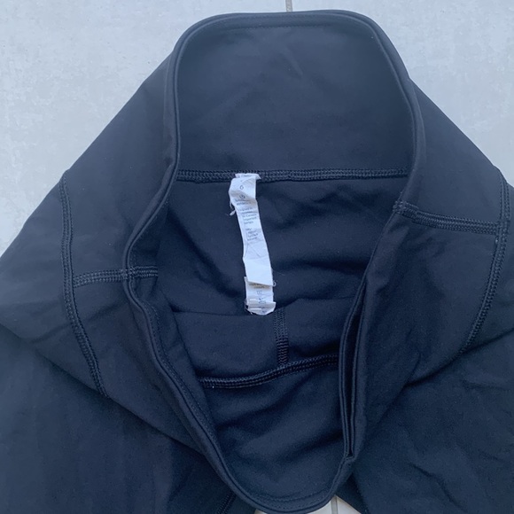 Lululemon Wunder Under Crop Black 6 - Picture 5 of 7